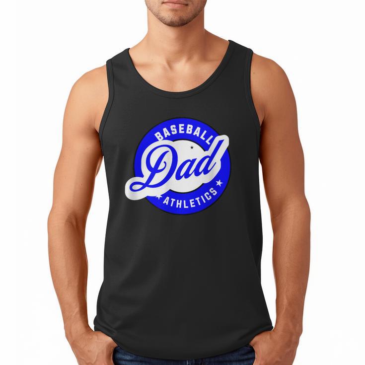 Baseball Dad Athletics For The Dad Who Loves Baseball Games Men Tank Top