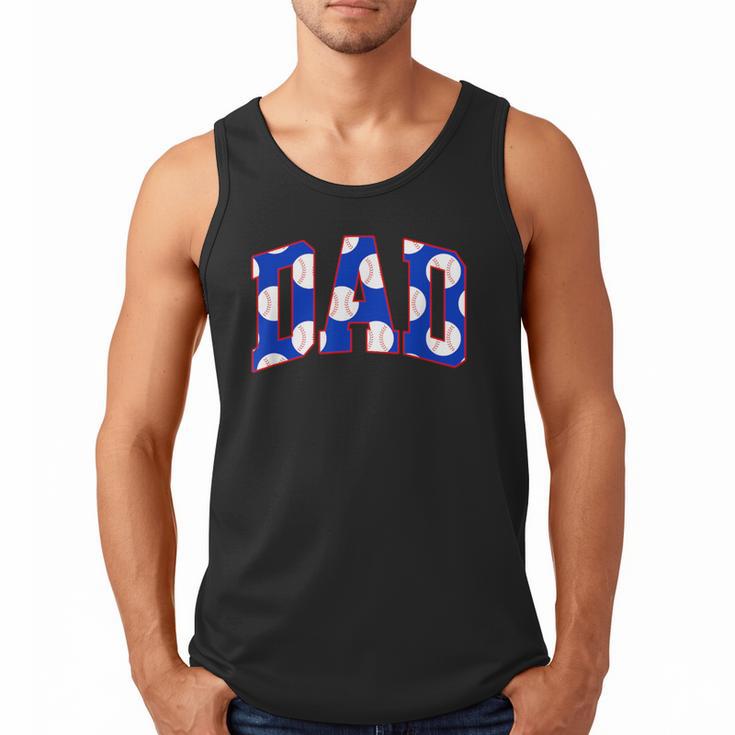 Baseball Dad Bold Varsity Style Letters Sport Themed Men Tank Top Baseball Dad Bold Varsity Style Letters Sport Themed Men Tank Top