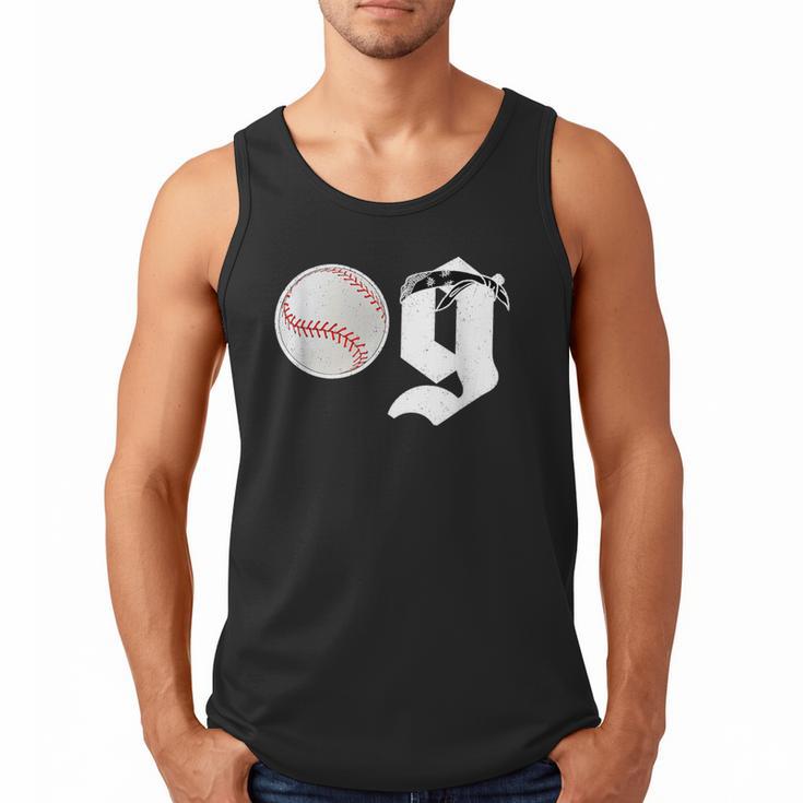 Baseball Dad Coach Old Head OG Old School Baller Men Tank Top