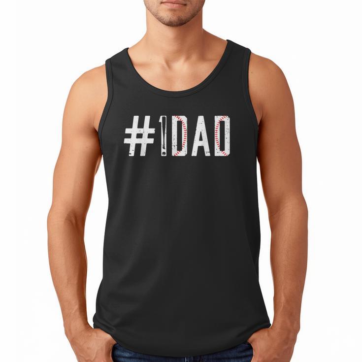 Baseball Dad Father's Day Baseball Player Fan Daddy Papa Men Tank Top Baseball Dad Father's Day Baseball Player Fan Daddy Papa Men Tank Top
