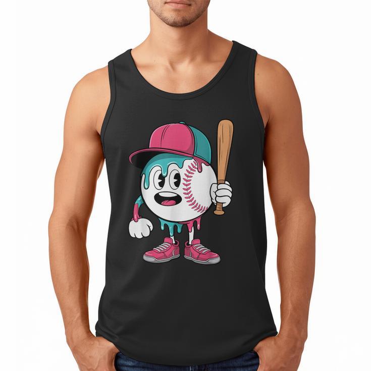 Baseball Drip Boys Ice Cream Youth Men Tank Top