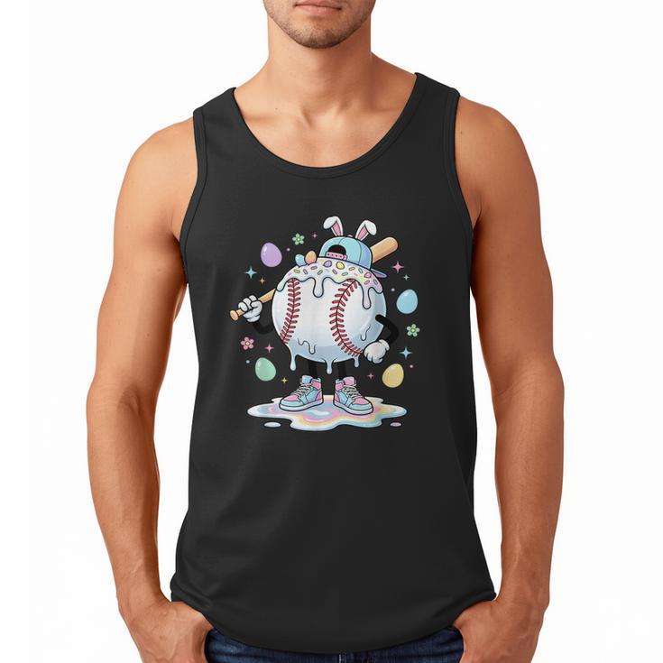 Baseball Drip Icecream Apparel Youth Boy Easter Men Tank Top
