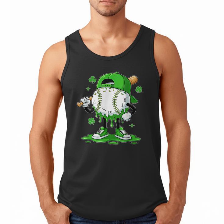 Baseball Drip Icecream Apparel Youth Boy St Patrick's Day Men Tank Top