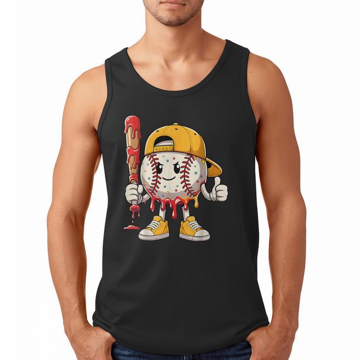Baseball Drip Baseball Life Style 101 Apparel Youth Men Tank Top