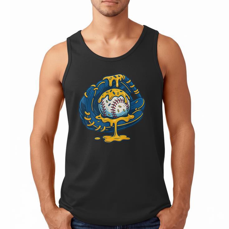 Baseball Drip Team For Boys Ice Cream Cool Men Tank Top