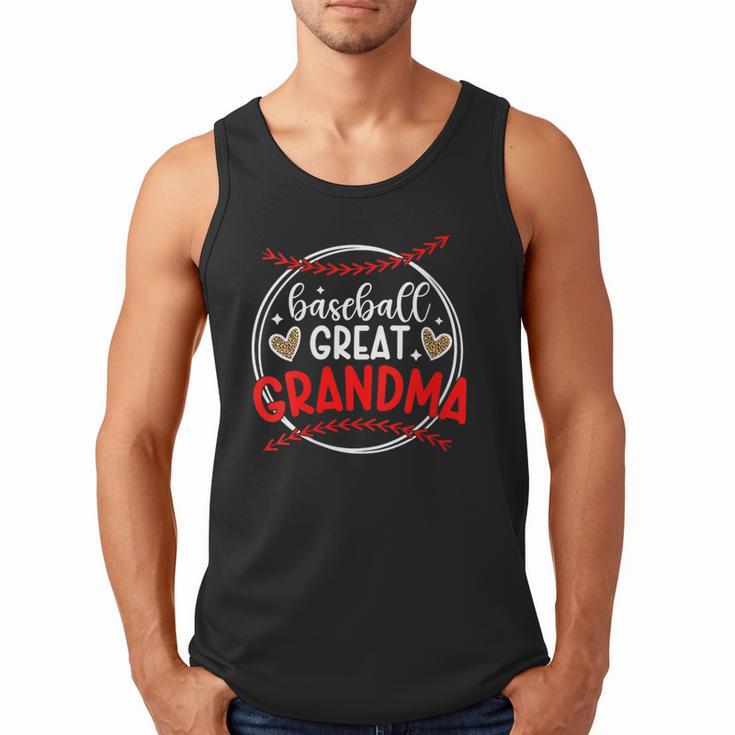 Baseball Great Grandma Of A Baseball Player Great Grandma Men Tank Top