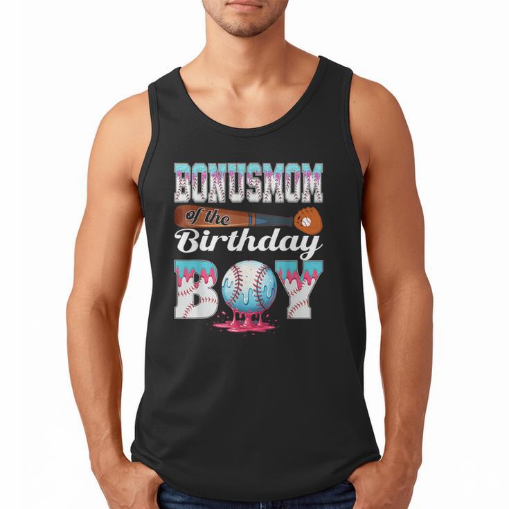 Baseball Ice Cream Drip Bonus Mom Of The Birthday Boy Men Tank Top