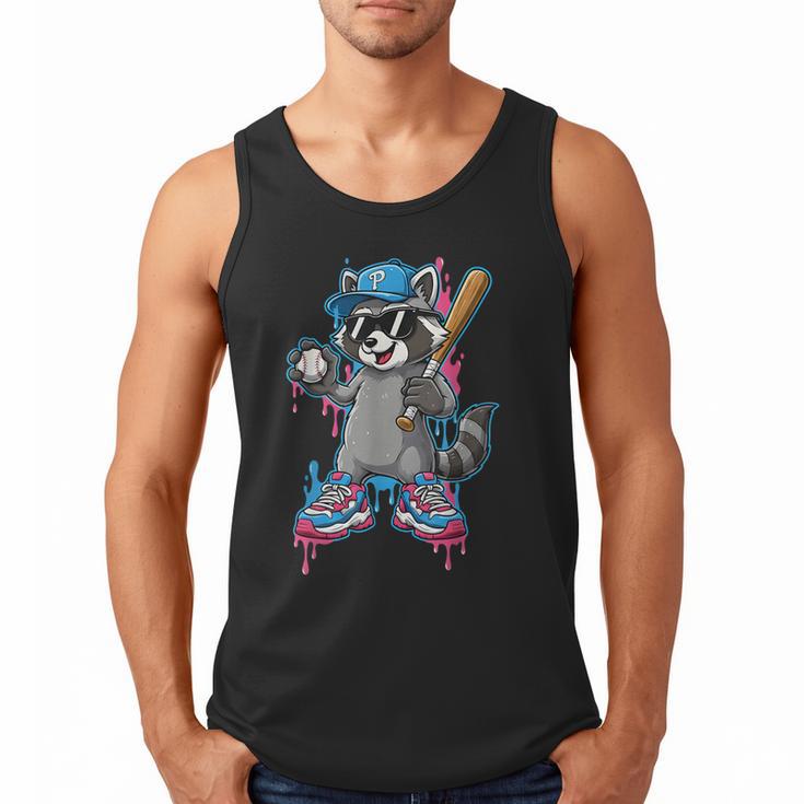 Baseball Ice Cream Drip For Boys And Girls Batter Game Day Men Tank Top