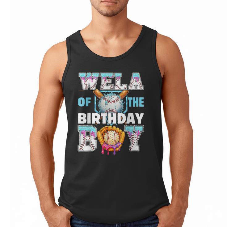 Baseball Ice Cream Drip Wela Of The Birthday Boy Men Tank Top