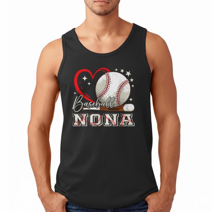 Baseball Nona Family Matching Cute Baseball Lover Men Tank Top