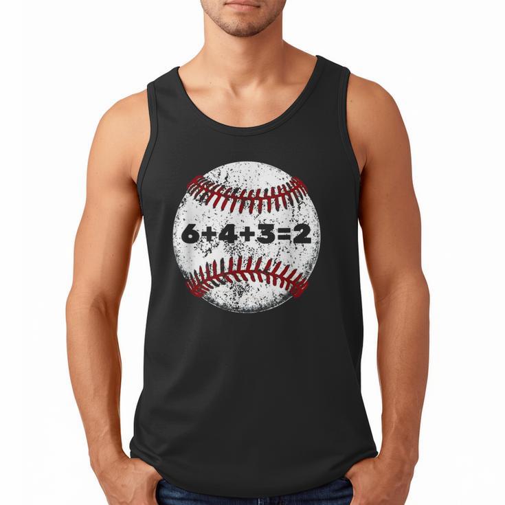 Baseball Red Stitches Sport Graphic 6432 Men Tank Top