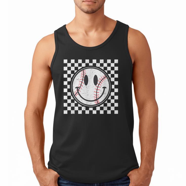Baseball Season Happy Game Day Trendy Sports Vintage Men Tank Top