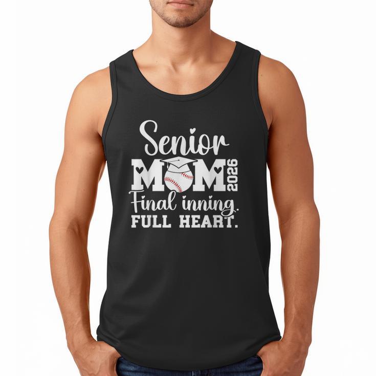 Baseball Senior Mom 2026 Final Inning Baseball Senior Mama Men Tank Top