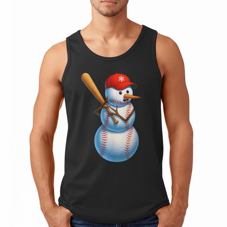 Baseball Snowman Merry Christmas Xmas Pajamas Men Women Kids Men Tank Top Baseball Snowman Merry Christmas Xmas Pajamas Men Women Kids Men Tank Top