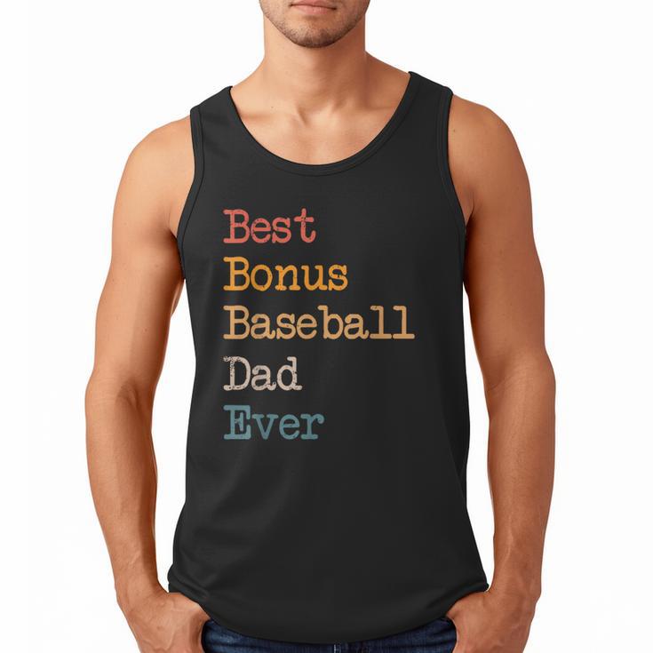 Best Bonus Baseball Dad Ever Softball Stepdad From Daughter Men Tank Top Best Bonus Baseball Dad Ever Softball Stepdad From Daughter Men Tank Top