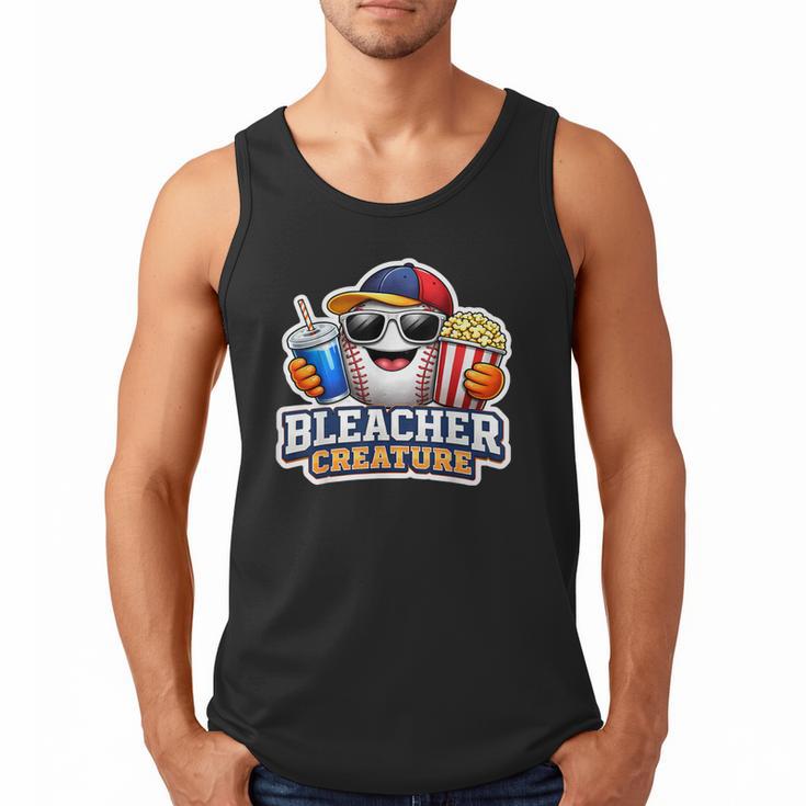 Bleacher Creature Baseball Fan Supporter Game Day Ball Men Tank Top