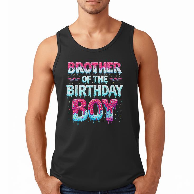Brother Of The Birthday Boy Ice Cream Baseball Family Party Men Tank Top