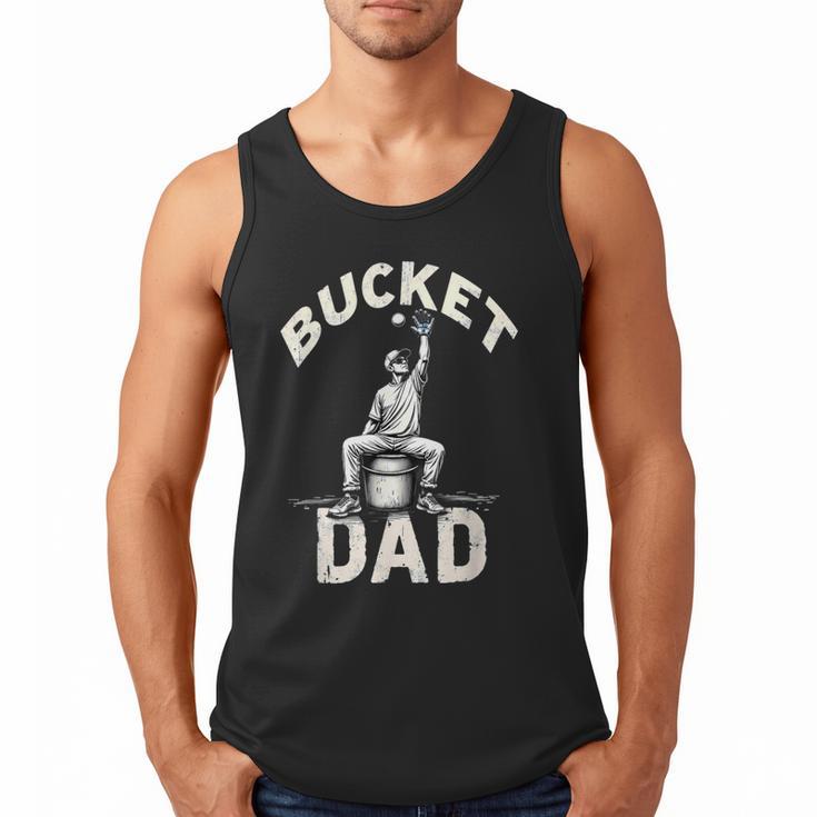 Bucket Dad Baseball Daddy Men Tank Top