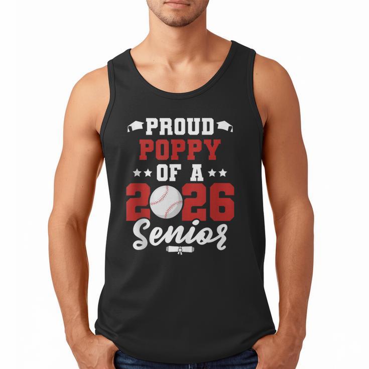 Class Of 2026 Senior Year Baseball Poppy 2026 Graduate Men Tank Top