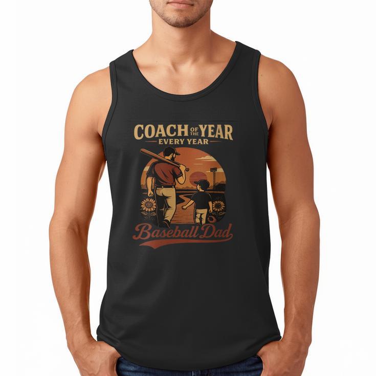 Coach Of The Year – Baseball Dad Every Year Men Tank Top