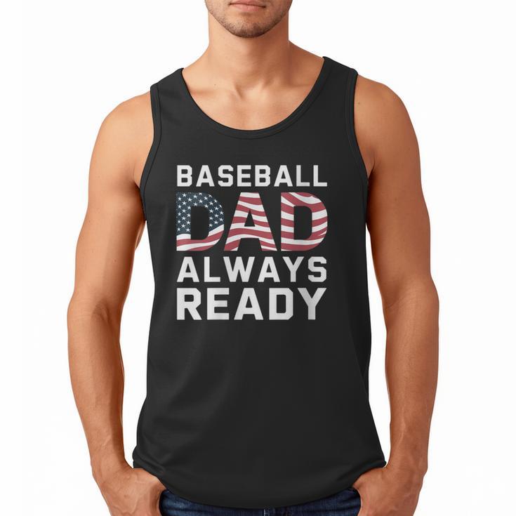 Homerun Baseball Dad Baseball Lovers Father Fathers Day Men Tank Top