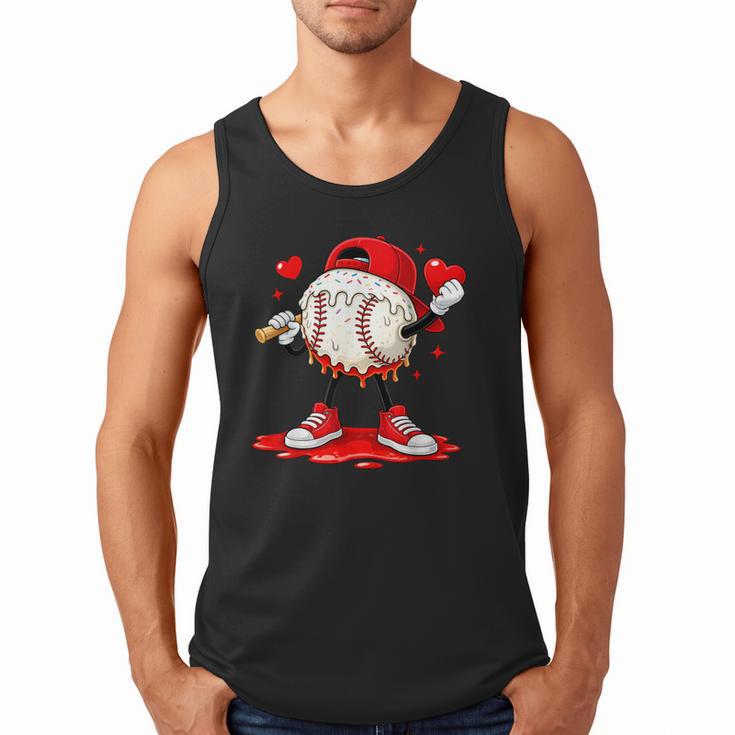 Kids Valentine Baseball Boys Valentines Day Tee Men Tank Top