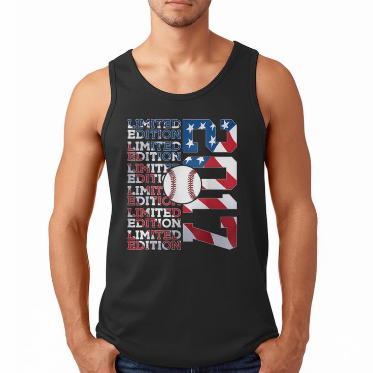Limited Edition 2017 Baseball 9TH Birthday Men Tank Top
