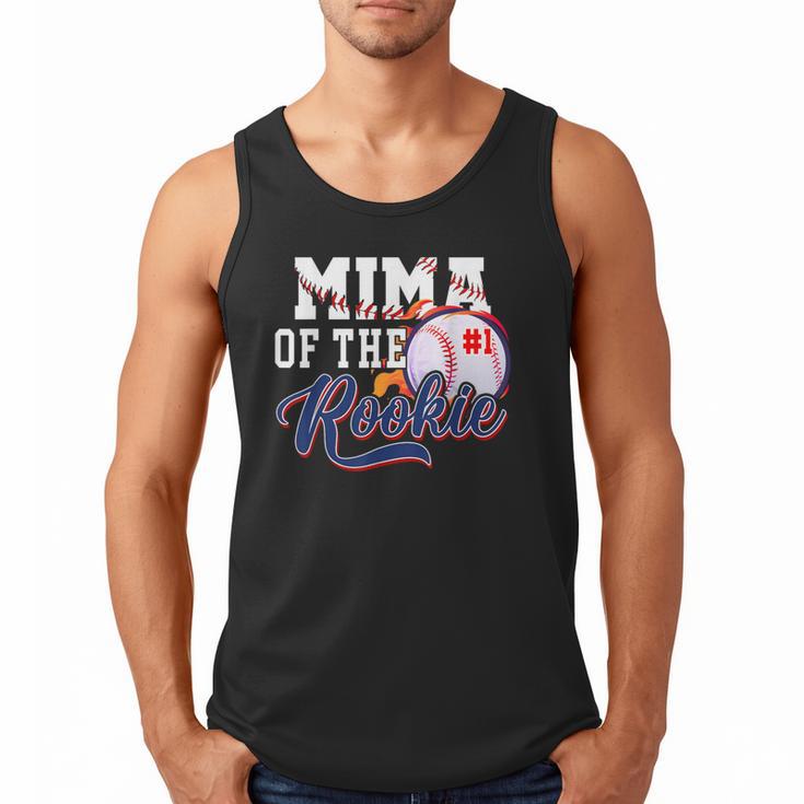 Mima Rookie Of Year 1st Birthday Baseball Theme Matching Men Tank Top