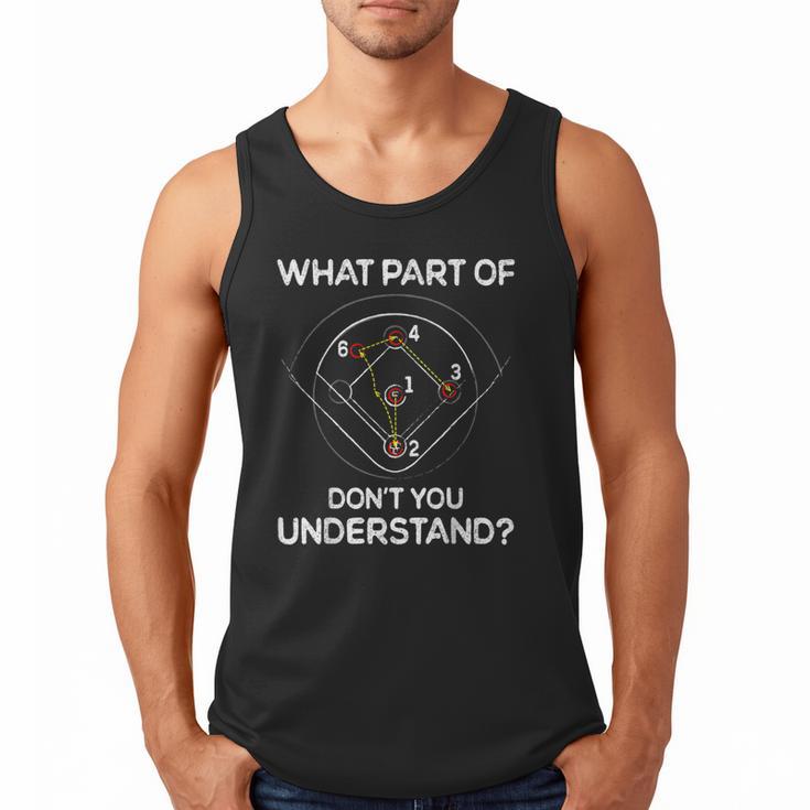 What Part Of Dont You Understand 6432 Baseball Men Tank Top