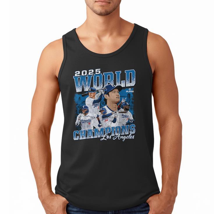 Shohei Ohtani 2025 Los Angeles Baseball Champions MLBPA Men Tank Top