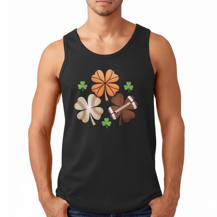 St Patricks Day Shamrock Basketball Baseball Irish Boys Men Men Tank Top St Patricks Day Shamrock Basketball Baseball Irish Boys Men Men Tank Top