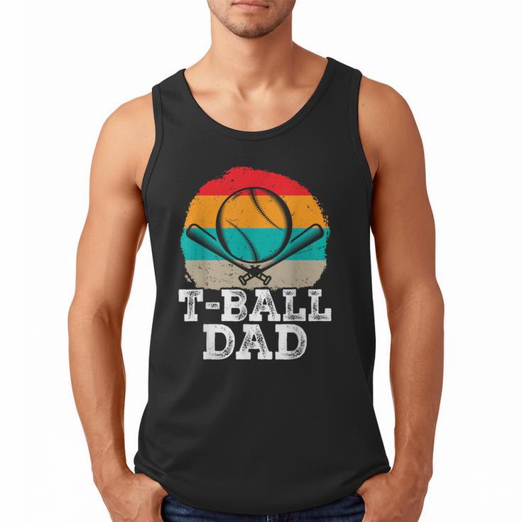 T-Ball Dad Ball Dad Fathers Day Baseball Dad Men Tank Top