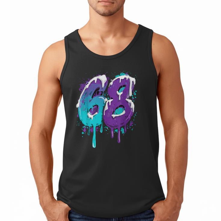 Vintage Baseball 68 Number Men Tank Top