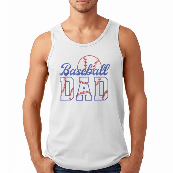 Baseball Dad Retro Baseball Dads Club Men Tank Top