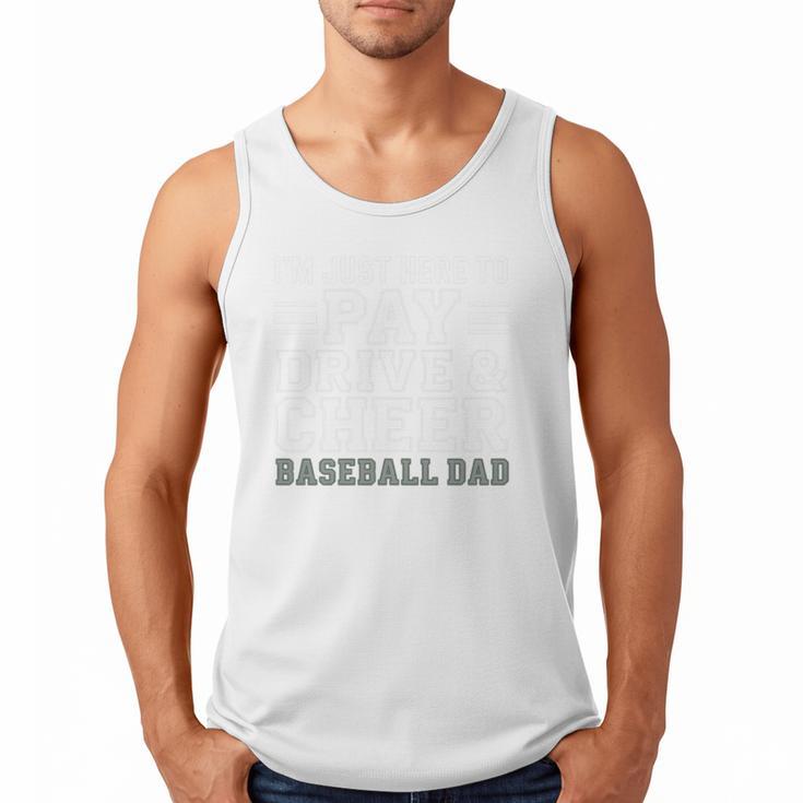 Baseball Dad Saying Quote Humor For Men Father Daddy Premium Tri-Blend Men Tank Top