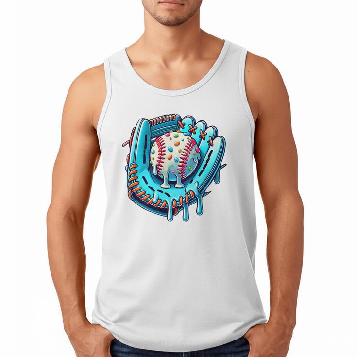 Baseball Drip Ice Cream Sprinkles Baseball Player Premium Tri-Blend Men Tank Top Baseball Drip Ice Cream Sprinkles Baseball Player Premium Tri-Blend Men Tank Top