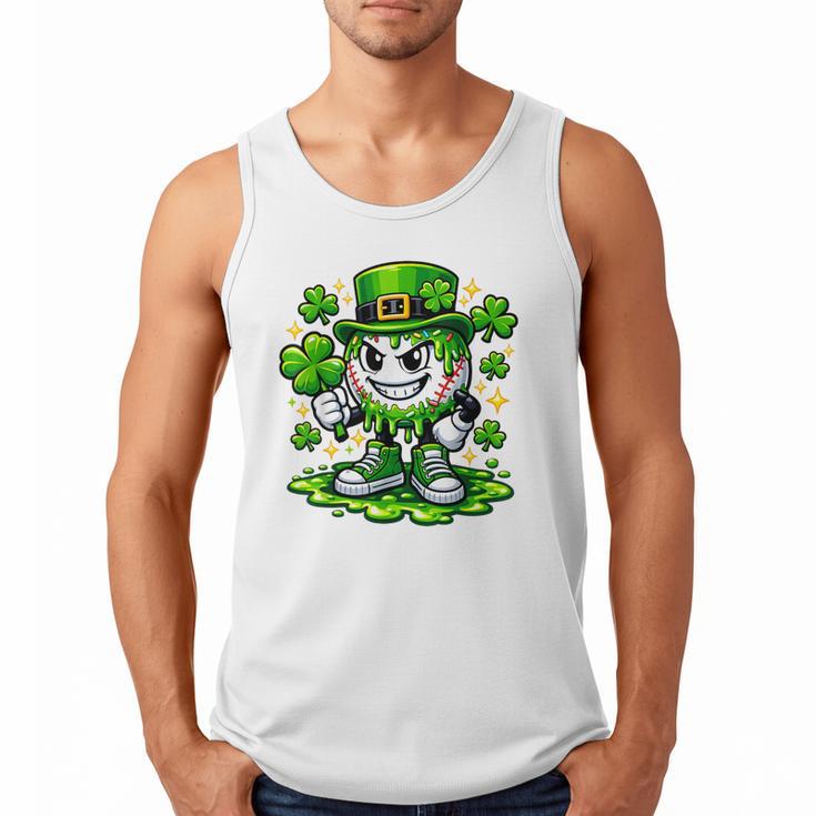 Baseball Drip Icecream Apparel Youth Boy St Patrick Day Men Tank Top
