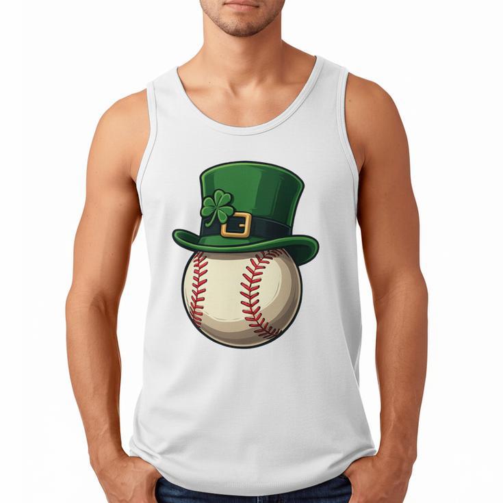 Baseball Leprechaun Hat Saint Patrick Retro Men Tank Top
