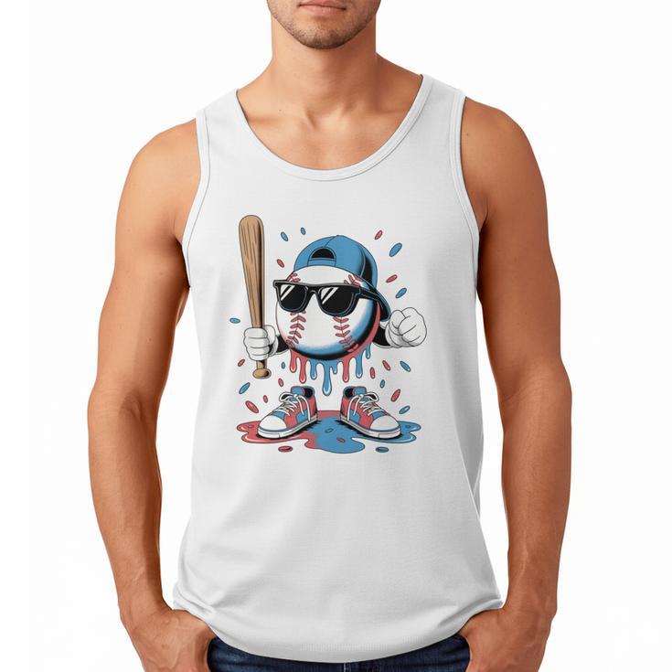 Baseball Lifestyle Apparel Youth Baseball Ice Cream Drip Men Tank Top
