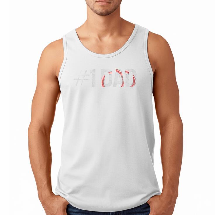 Baseball Player Number One Baseball Dad Father's Day Raglan Baseball Tee Men Tank Top Baseball Player Number One Baseball Dad Father's Day Raglan Baseball Tee Men Tank Top