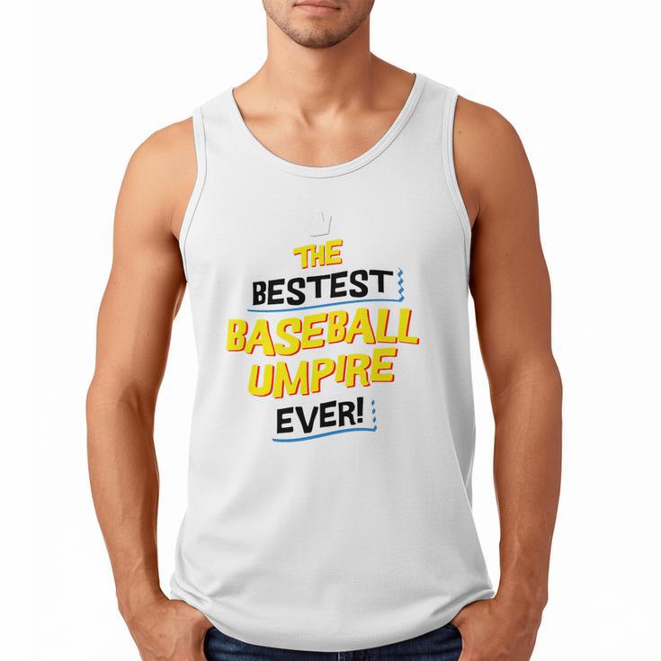 Best Baseball Umpire Job Occupation Premium Tri-Blend Men Tank Top