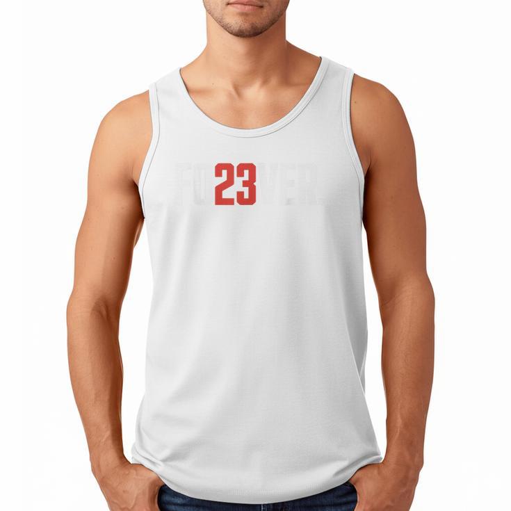 FO23VER Trendy Number 23 Baseball Team Sport For Women Men Men Tank Top