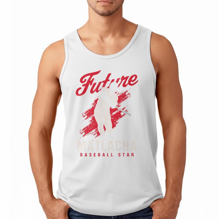 Future Matlacha Baseball Star Baseball Player Sports Theme Premium Tri-Blend Men Tank Top