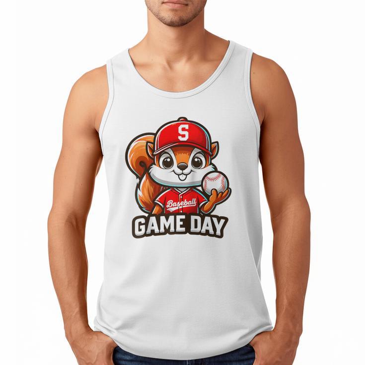 Game Day Baseball Dad Baseball Mam Father's Day Raglan Baseball Tee Men Tank Top