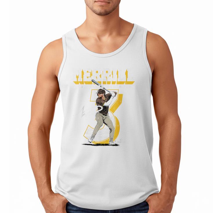 Jackson Merrill San Diego MLB Baseball Player MLBJME201M Men Tank Top