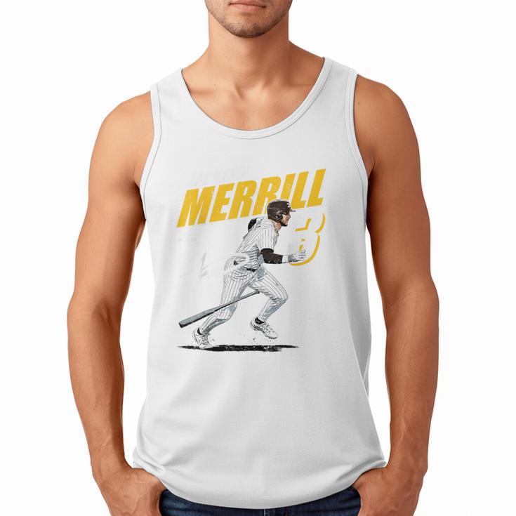 Jackson Merrill San Diego MLB Baseball Player MLBJME204M Men Tank Top