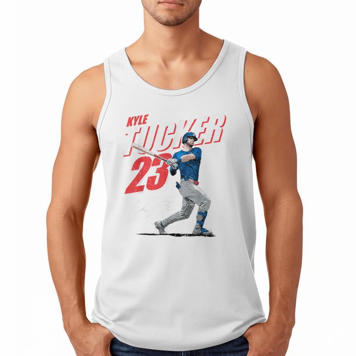 Kyle Tucker Los Angeles D Baseball Players MLBKYT204M Men Tank Top