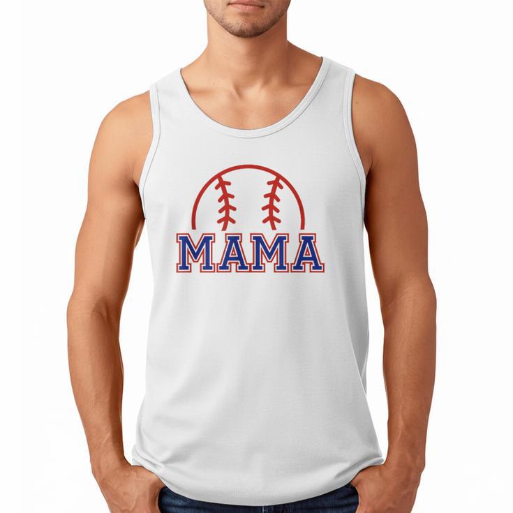 Mom Of Rookie 1st Birthday Baseball Boy Family Matching Men Tank Top