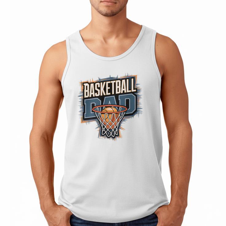 Proud Baseball Dad Game Day Sports-Loving Coach Fathers Premium Men Tank Top