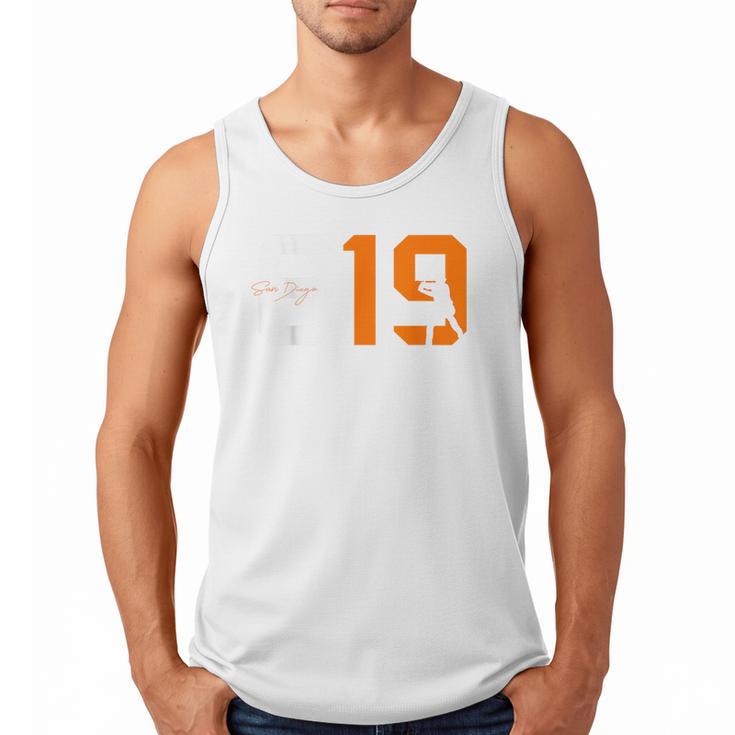 Retro San Diego 619 Vintage 90's Baseball Sports Style Lover Men Tank Top